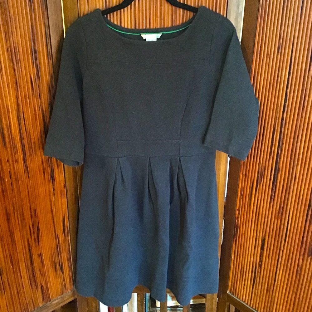 Boden Ponte Fit and Flare Dress
